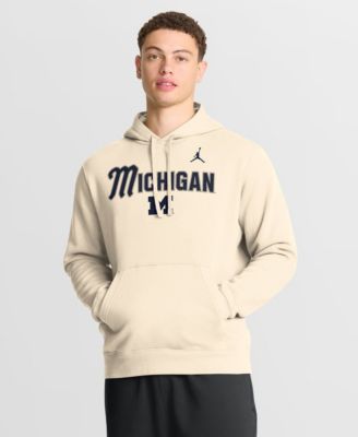Men's Natural Michigan Wolverines Primetime Club Hoodie