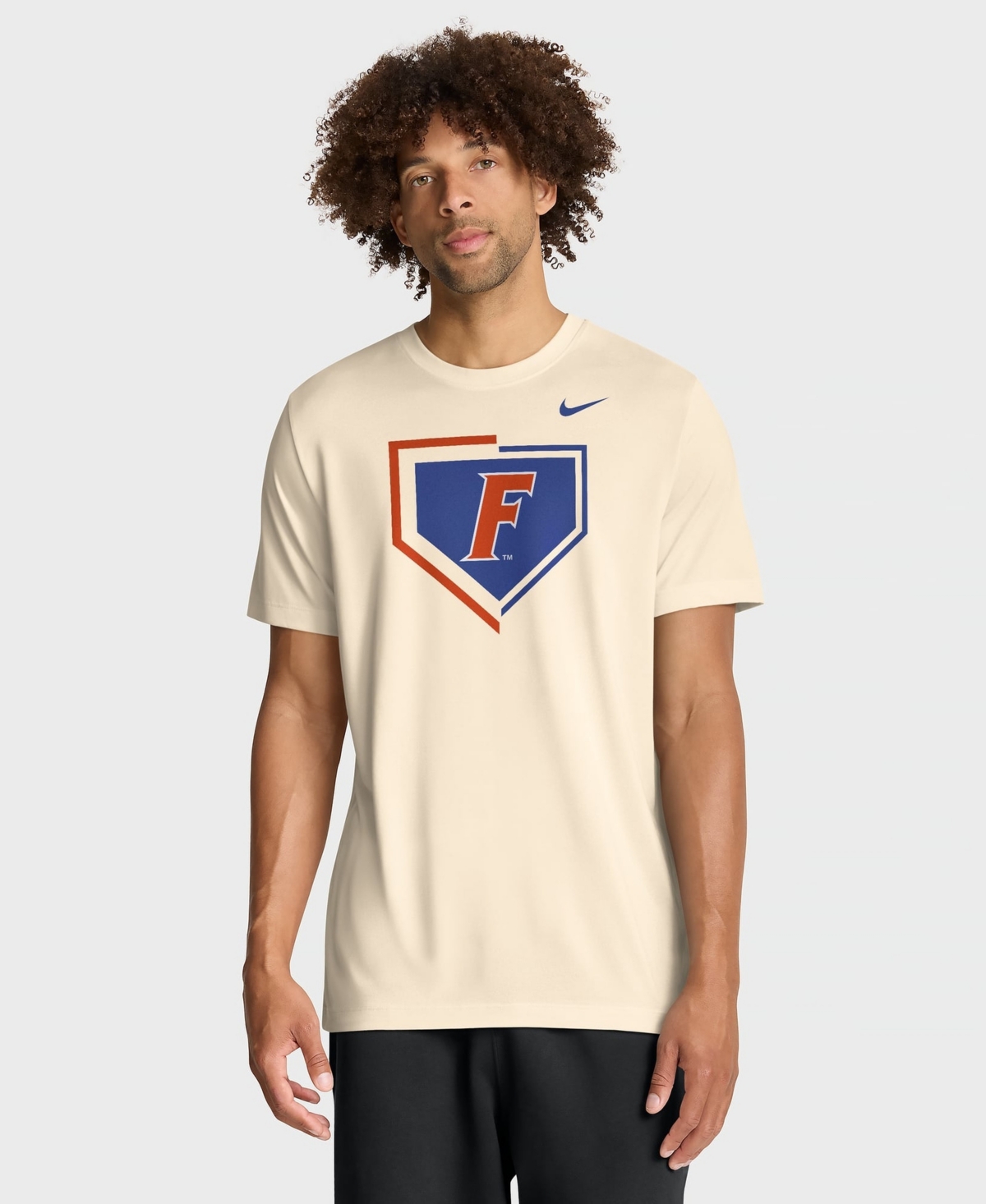 Nike Men's Natural Florida Gators Primetime Baseball Icon Legend Dri-fit T-Shirt - Natural