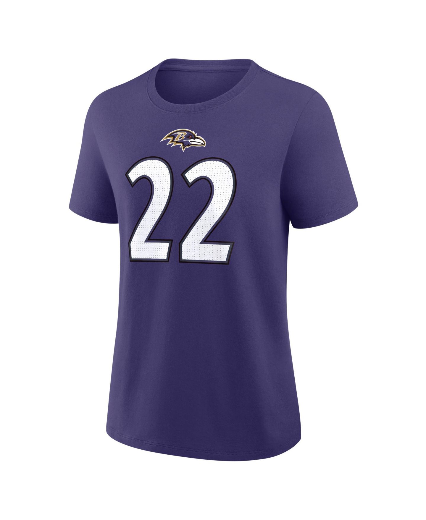 Женская футболка Nike Derrick Henry Purple Baltimore Ravens Name & Number — фото 2