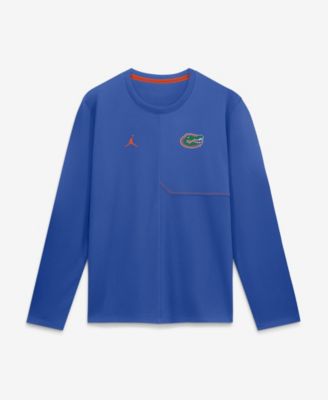 Men's Royal Florida Gators 2026 Sideline Coaches UV Dri-FIT Long-Sleeve Shirt