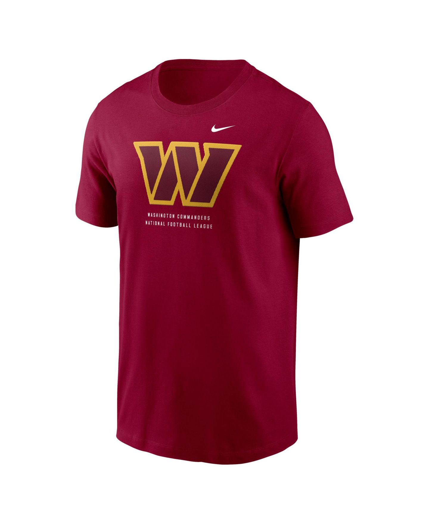 Мужская футболка Nike Burgundy Washington Commanders Property Of T-Shirt — фото 4