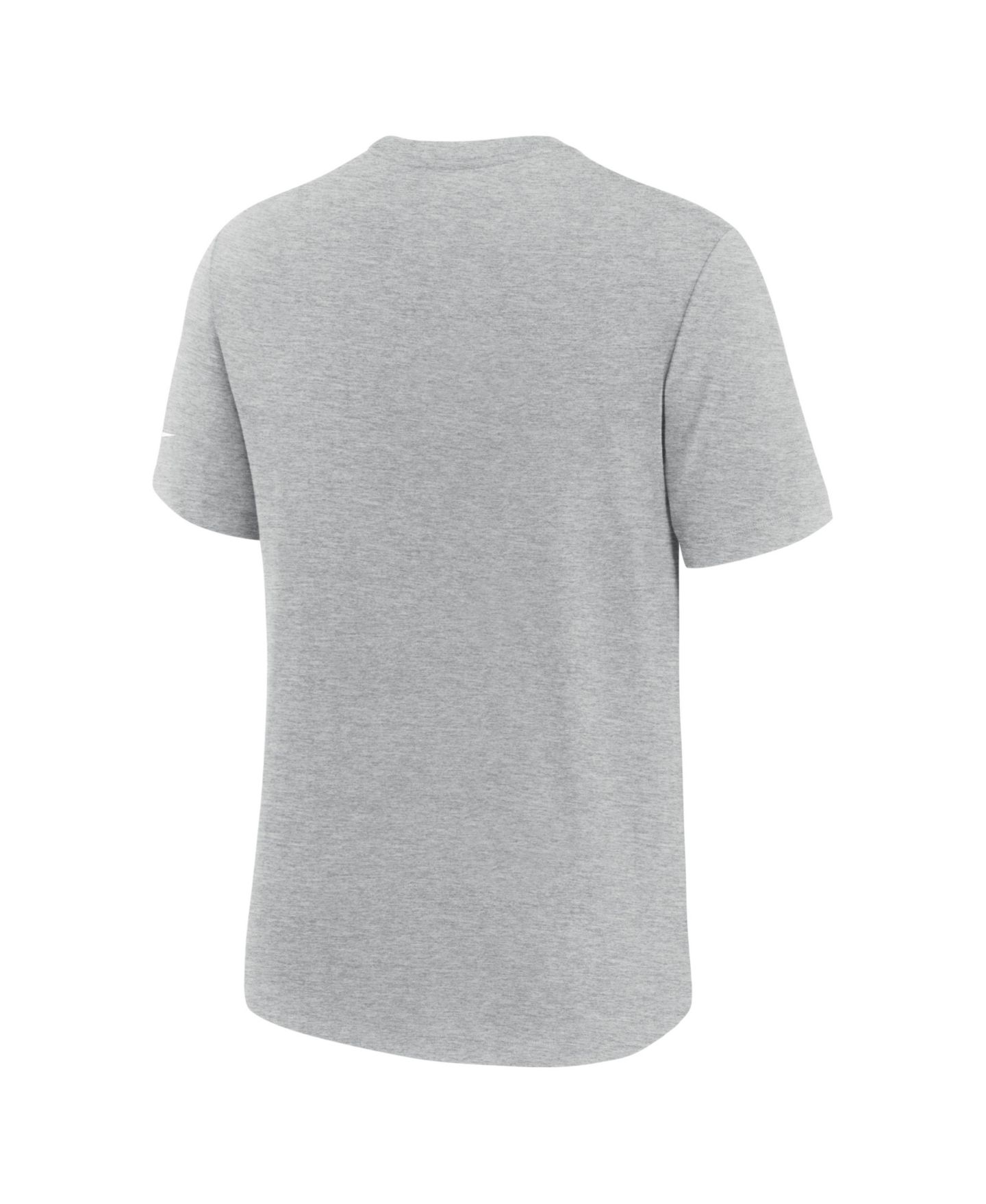 Мужская футболка Nike Heather Gray Detroit Lions Believe The Game Tri-Blend — фото 5