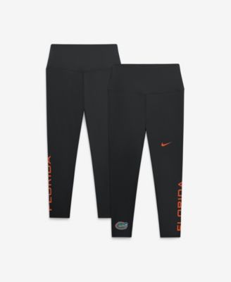 Women's Black Florida Gators Zenvy High Rise Dri-FIT 7/8 Leggings