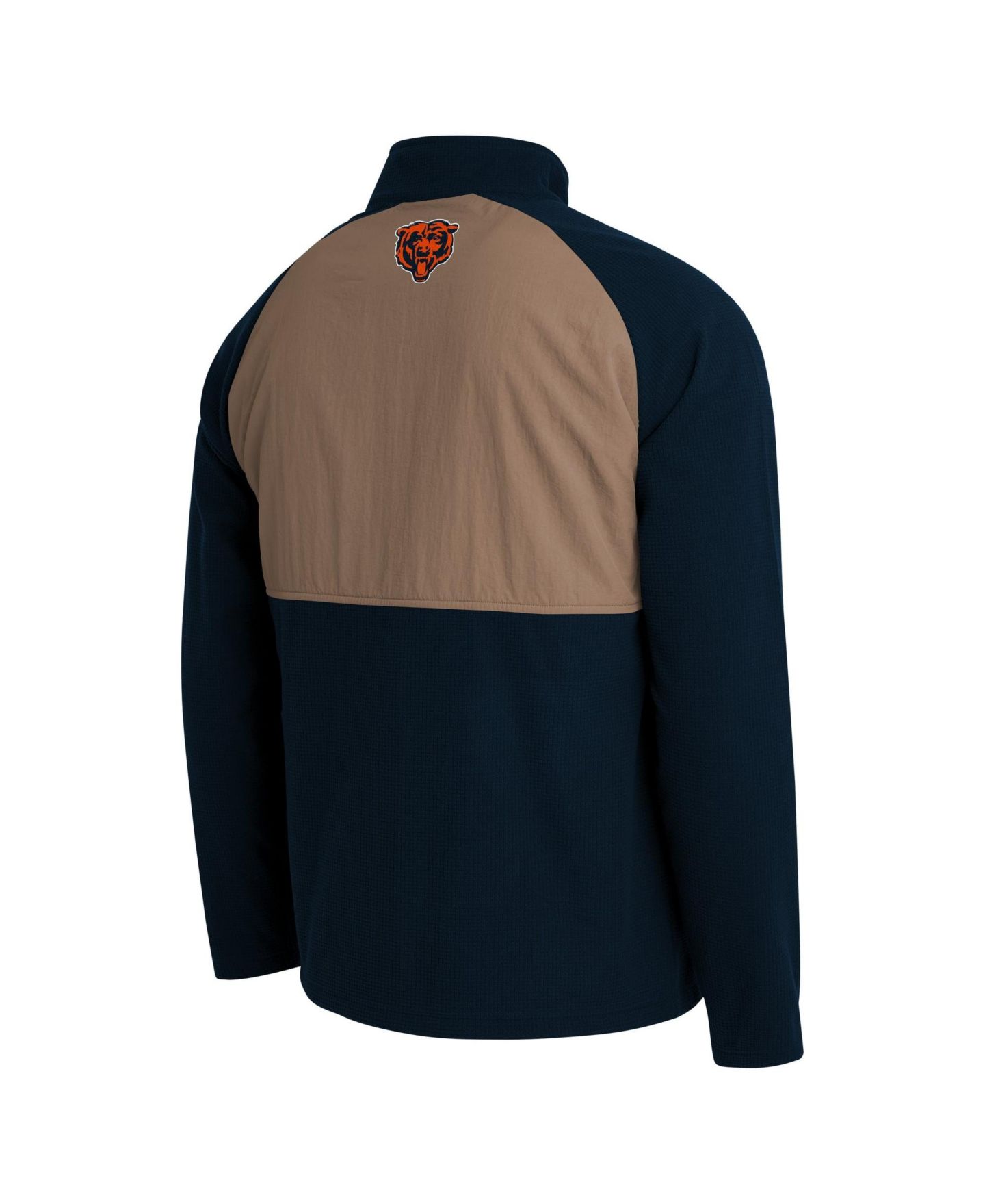 Мужская куртка Darius Rucker Collection By Fanatics Navy/Tan Chicago Bears Full-Zip Raglan — фото 3