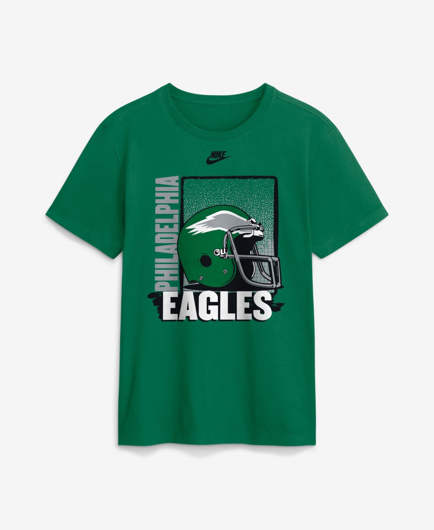 Мужская футболка Nike Kelly Green Philadelphia Eagles Vintage Power Game Club — фото 1