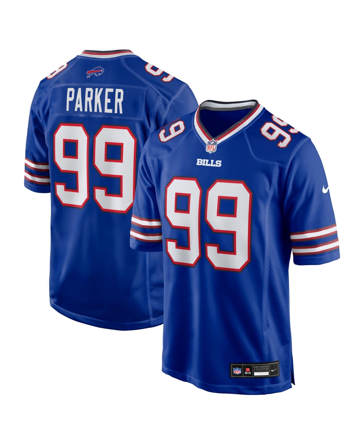 Nike Men's T.j. Parker Royal Buffalo Bills Game Jersey - Royal