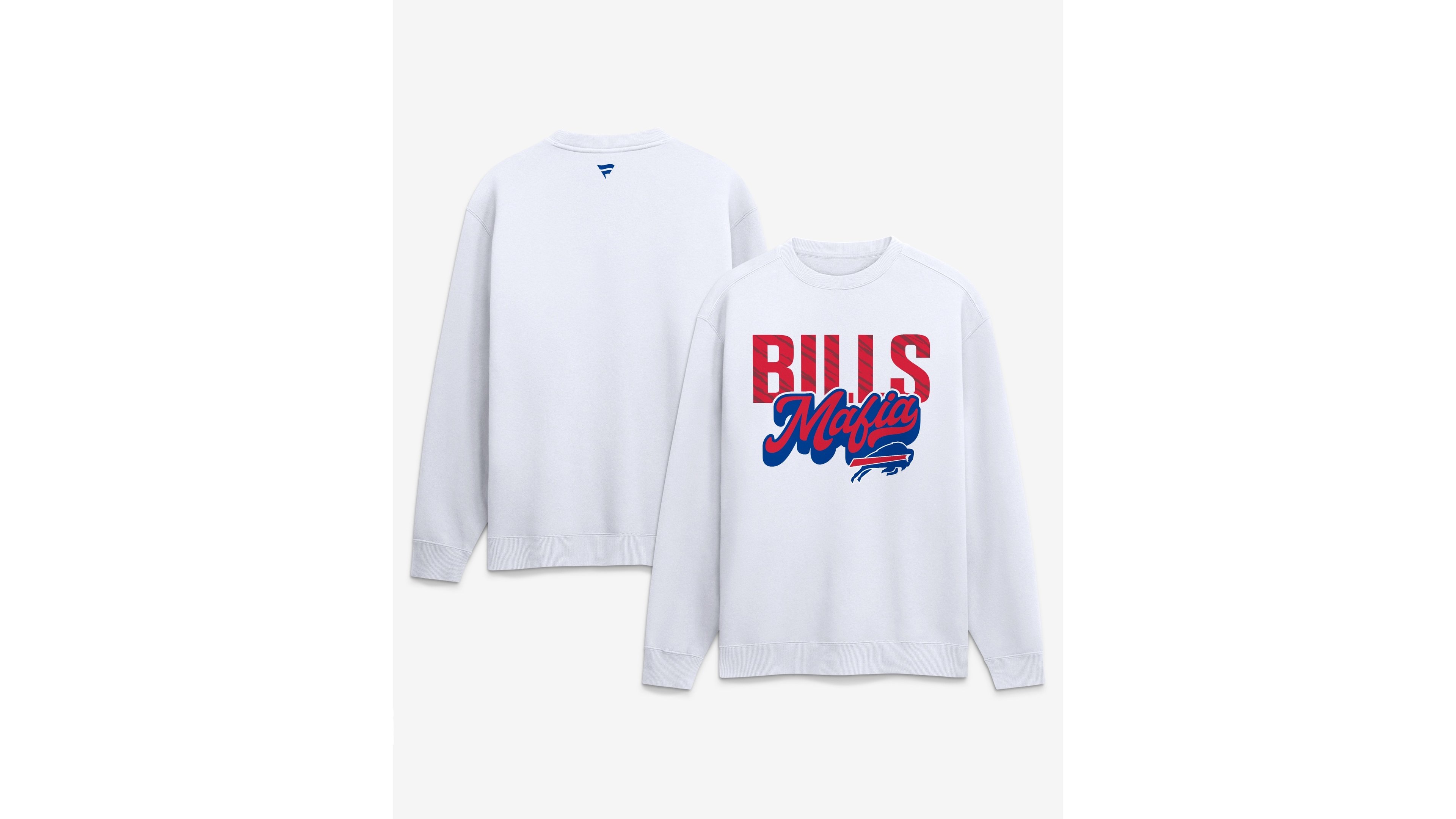 Fanatics Men's White Buffalo Bills Mafia Legacy Sweatshirt