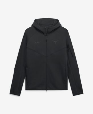 Nike Men's Black Texas Longhorns Tech Fleece Raglan Full-Zip Windrunner ...