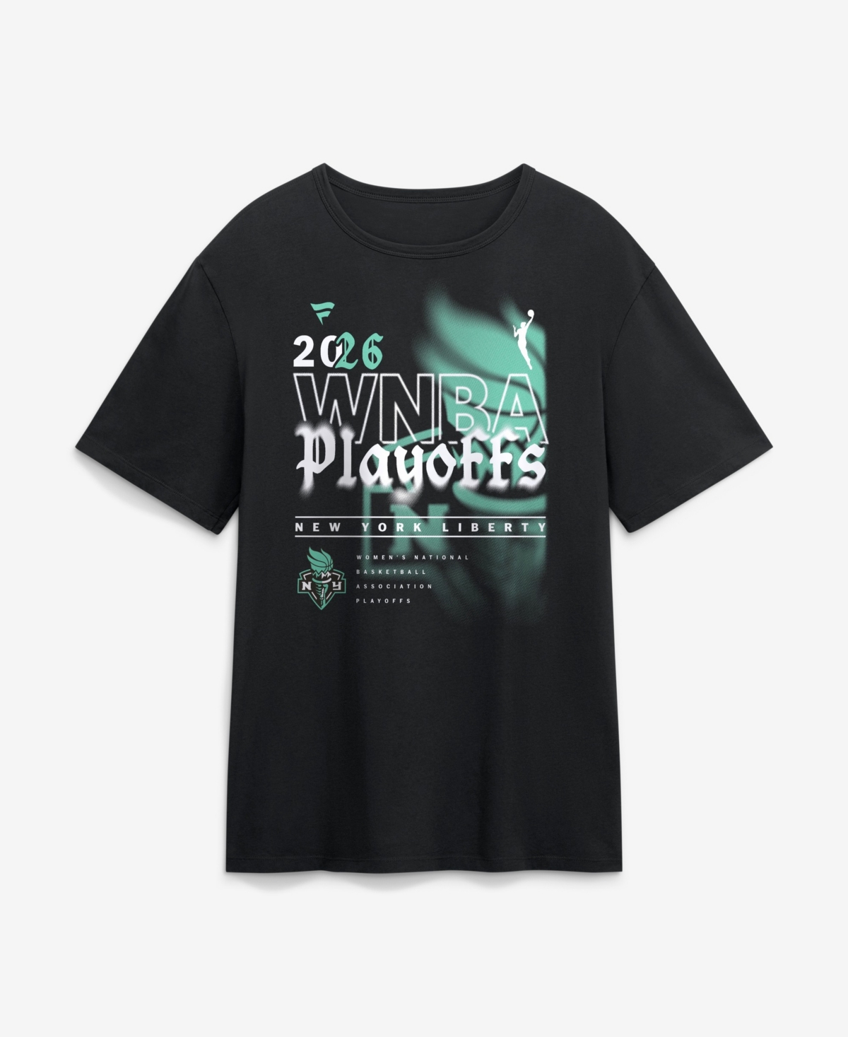 Fanatics Men's Black New York Liberty 2026 Wnba Playoffs T-Shirt - Black