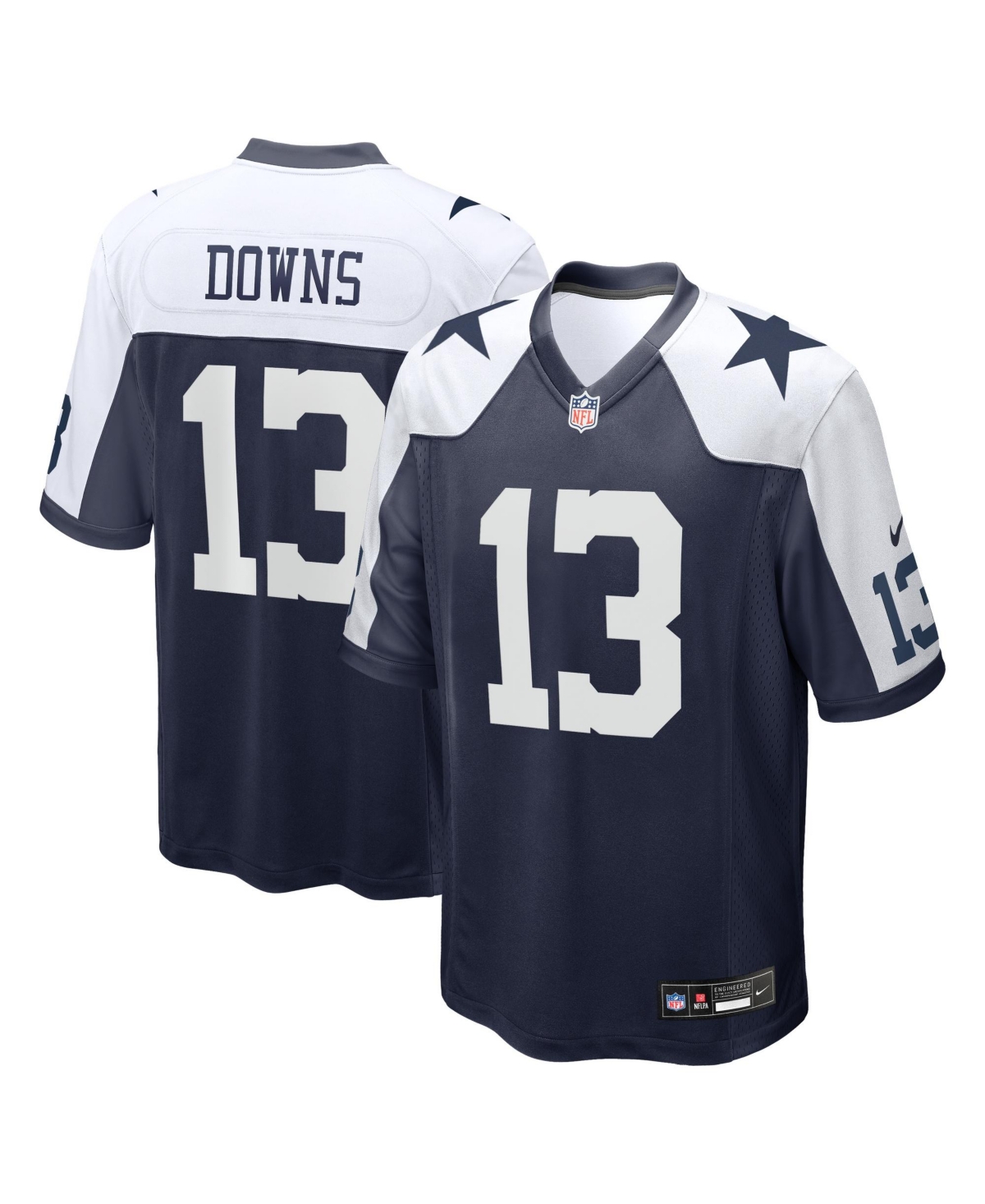 Nike Men's Caleb Downs Navy Dallas Cowboys Alternate Game Jersey - Navy