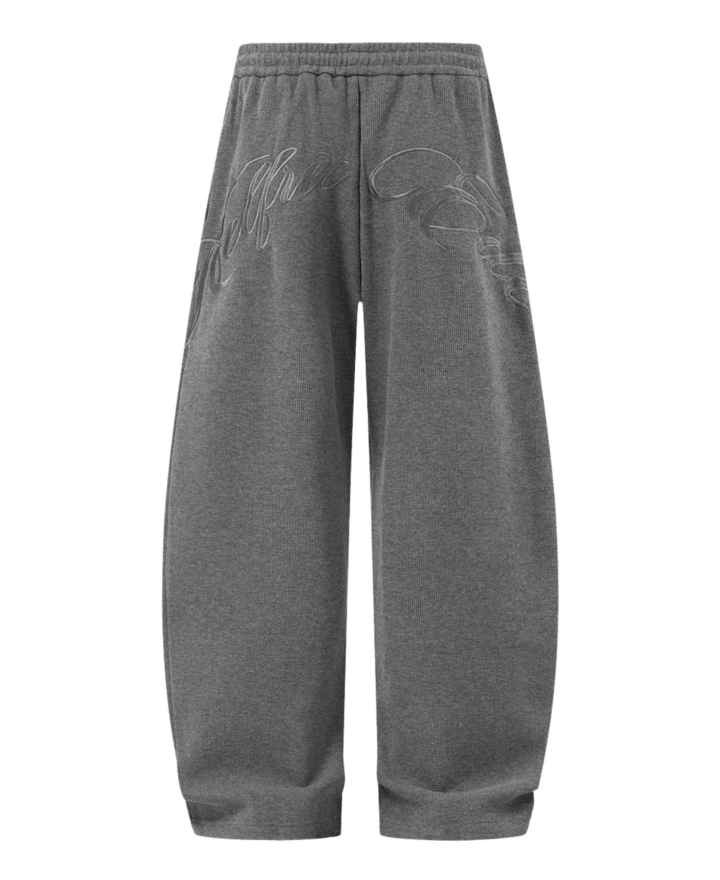 Женские брюки AELFRIC EDEN Studded Baggy Barrel Sweatpants, цвет: Серый — фото 4