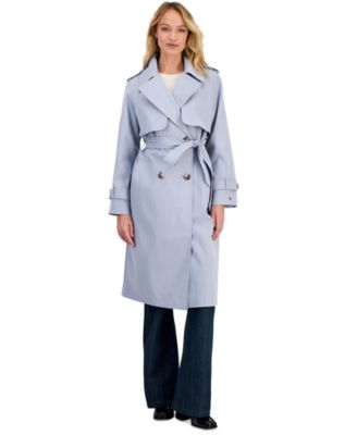 Women's Double-Breasted Belted Trench Coat