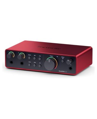Scarlett 2i2 4th Gen USB Interface with Software Suite