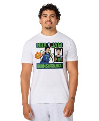 Men's and Women's LaMelo Ball Ash Minnesota Timberwolves NBA Jam Tri-Blend T-Shirt