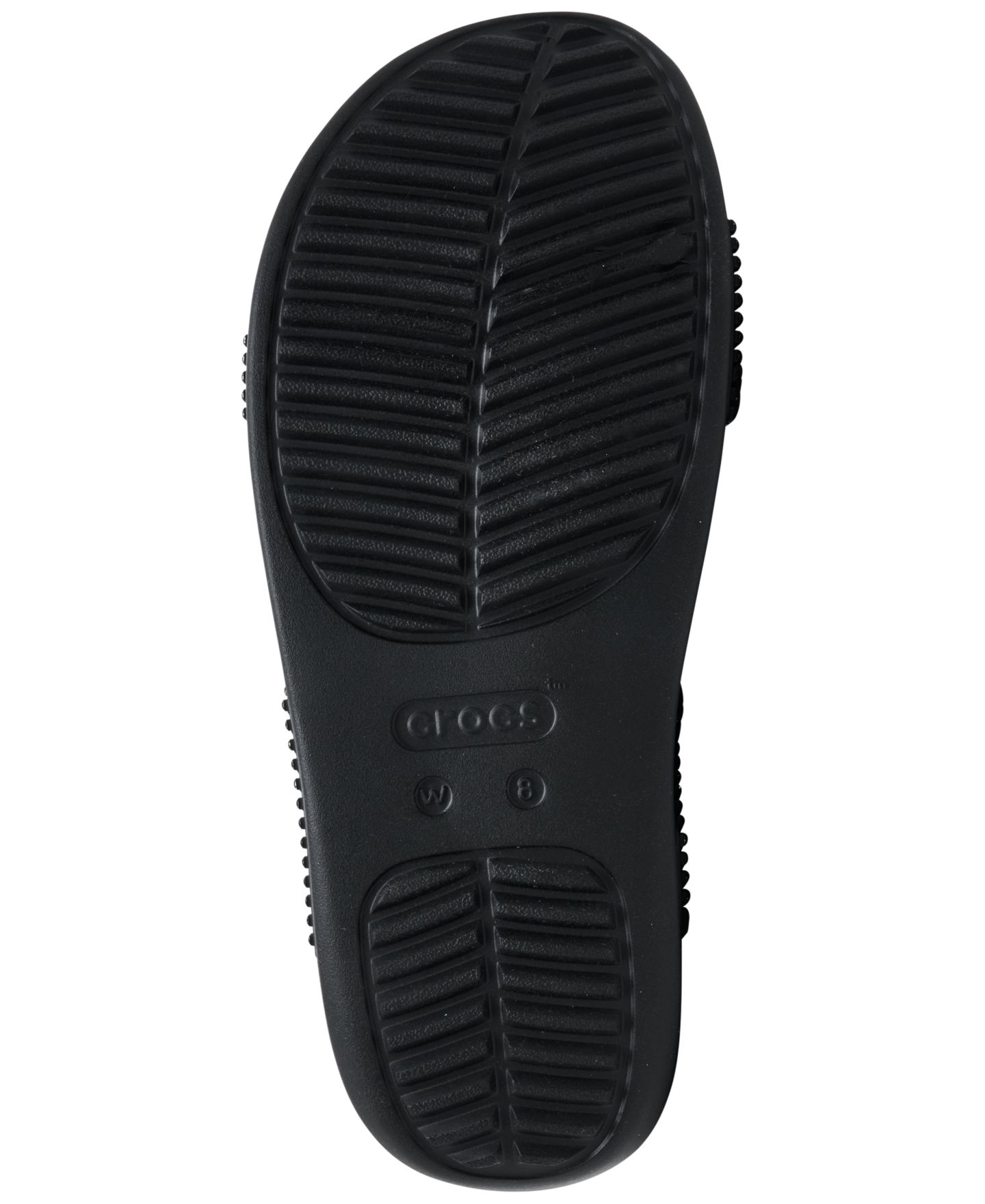 Женские сандалии Crocs Getaway Gems Strappy, цвет: Чёрный — фото 7