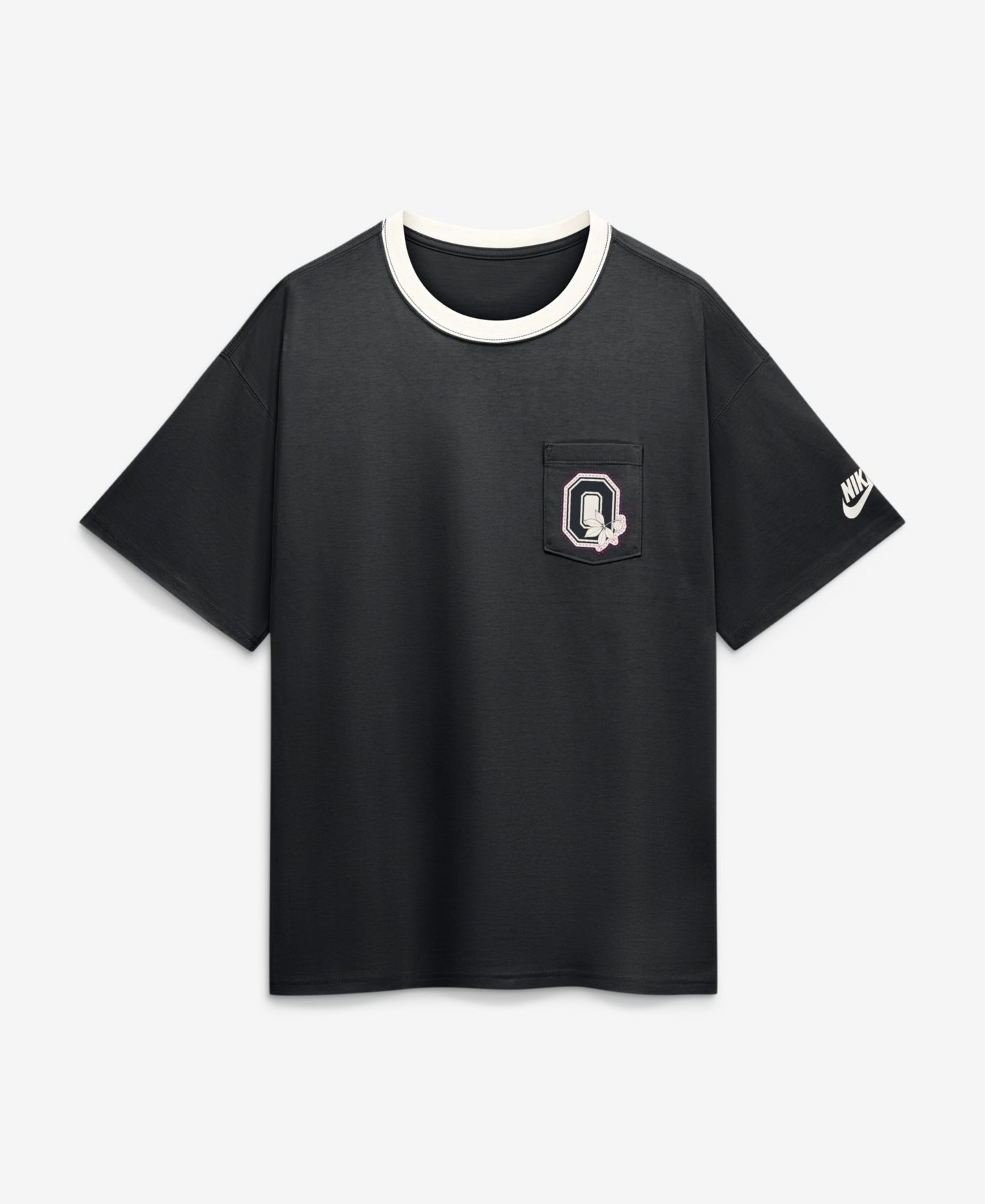 Мужская футболка Nike Black Ohio State Buckeyes Contrast Trim Legacy Max90 Pocket — фото 2