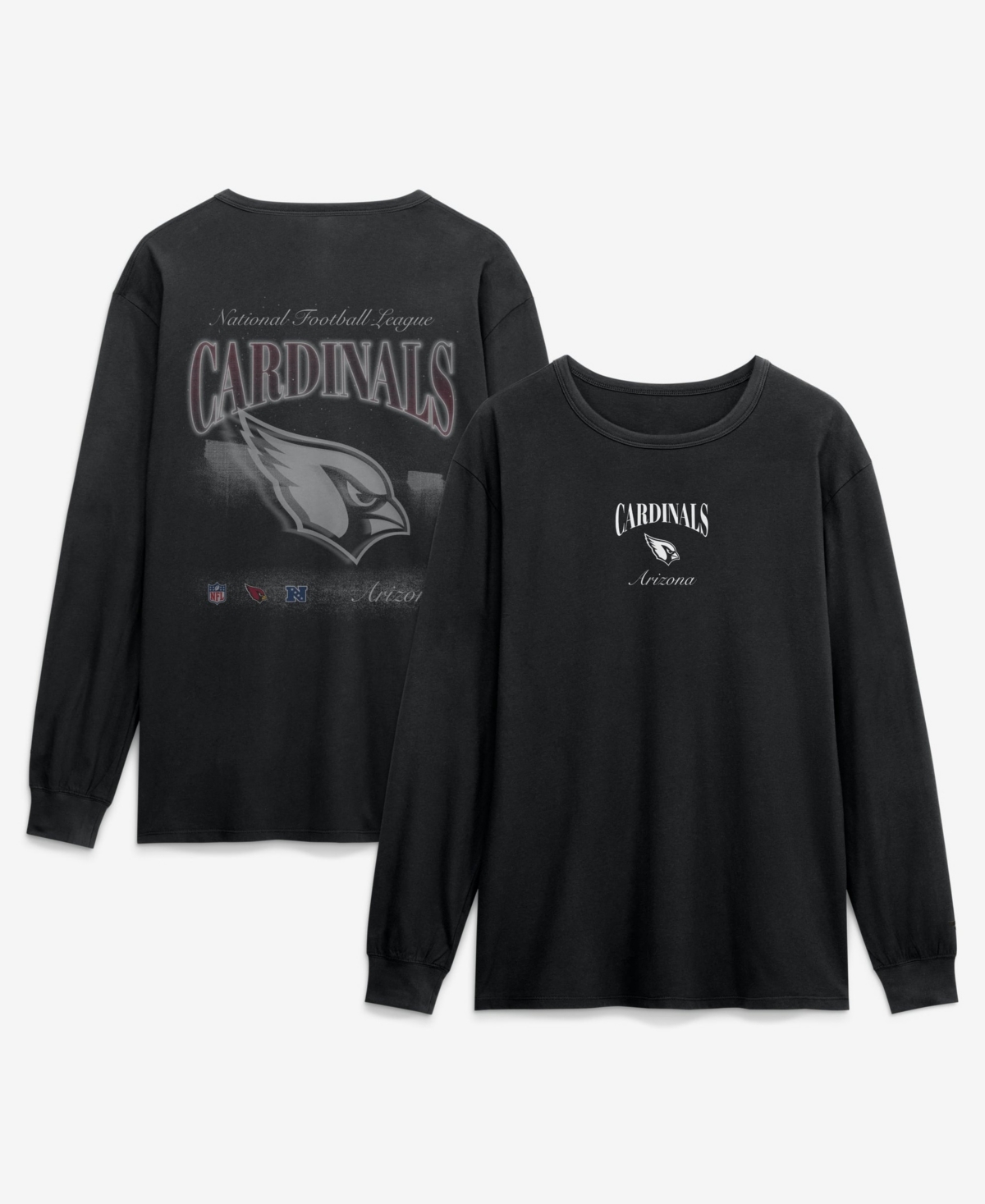 Fanatics Men's Black Arizona Cardinals Midnight Falls Long-Sleeve T-Shirt - Black