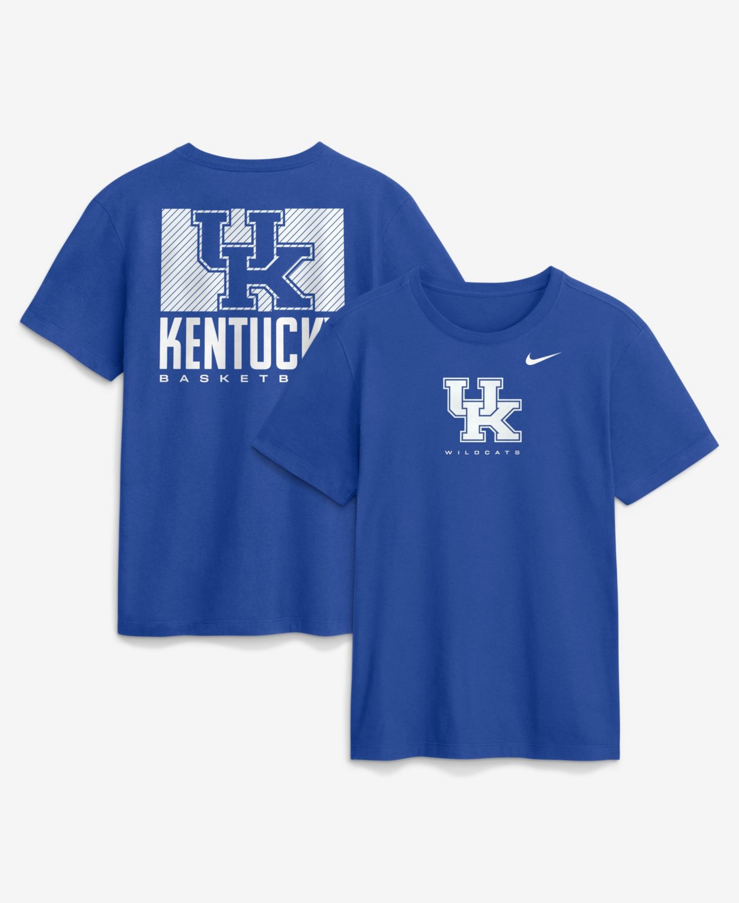 Мужская футболка Nike Royal Kentucky Wildcats Courtside Dri-FIT — фото 1