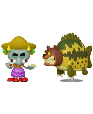 POP! SpongeBob SquarePants Squidward and Sea Bear Vinyl Figures, Ages 3+, 2-Pack