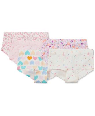 Girls Boy Short Panties 5 Pack