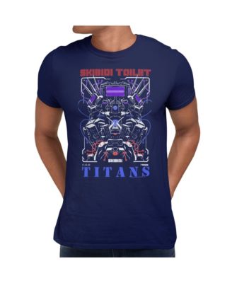 Men's Titans Mech Speaker Warrior Graphic Crewneck T-Shirt