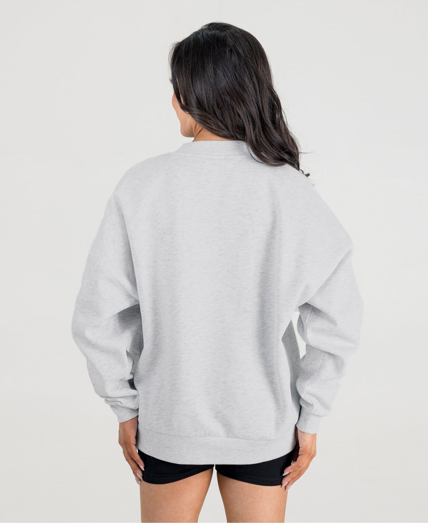 Женская толстовка Gameday Couture Ash Indianapolis Colts Fierce Focus Premium Oversized Fleece Pullover — фото 2
