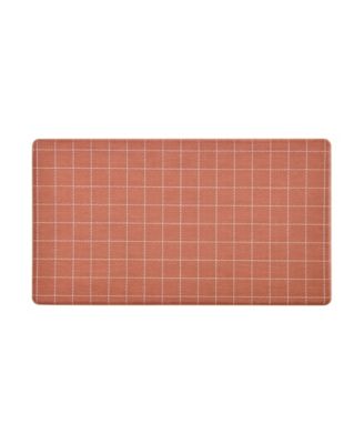 Windowpane Check Kitchen Wellness Mat, 18" x 32"