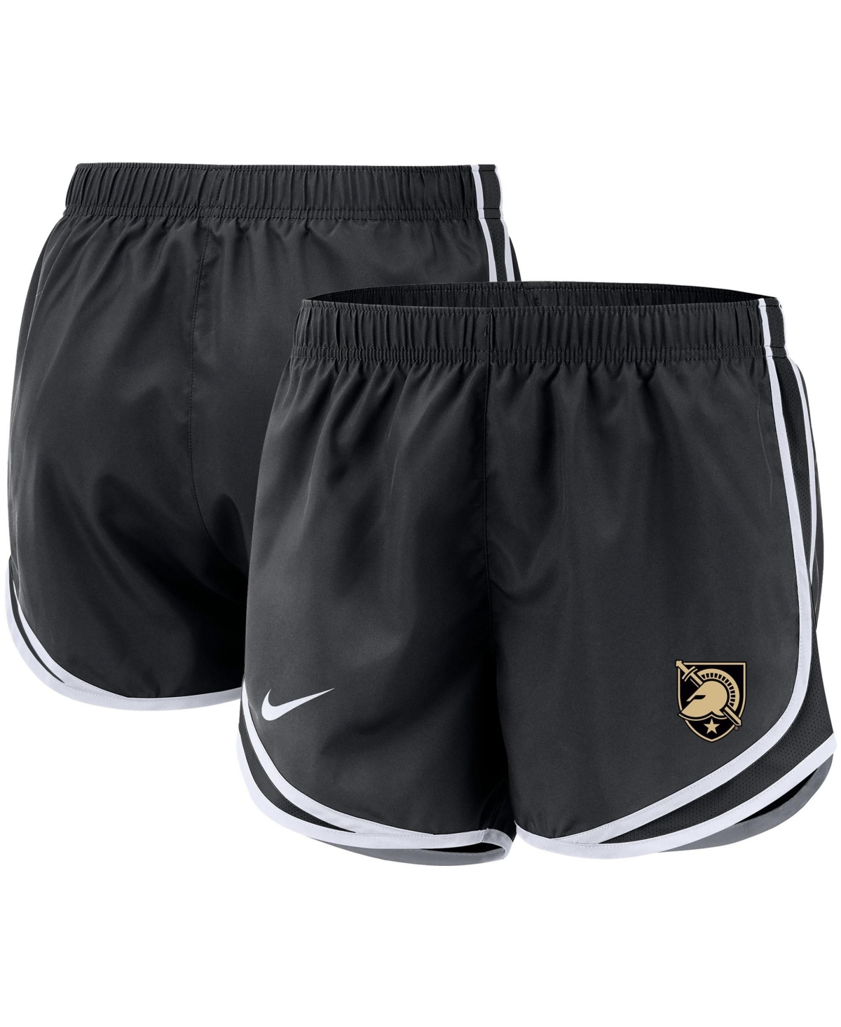Nike Women's Black Army Black Knights Tempo Dri-fit Shorts - Black