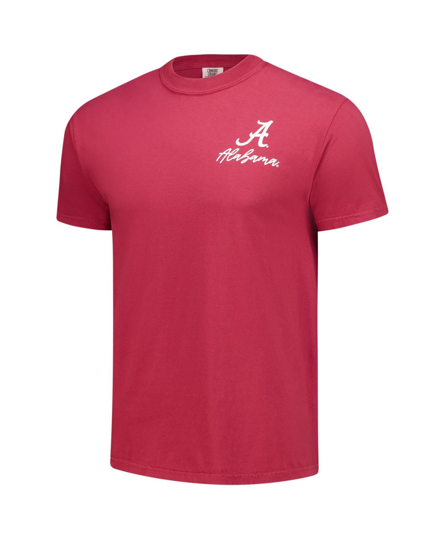 Мужская футболка Image One Crimson Alabama Crimson Tide Deck the Halls Comfort Colors — фото 2