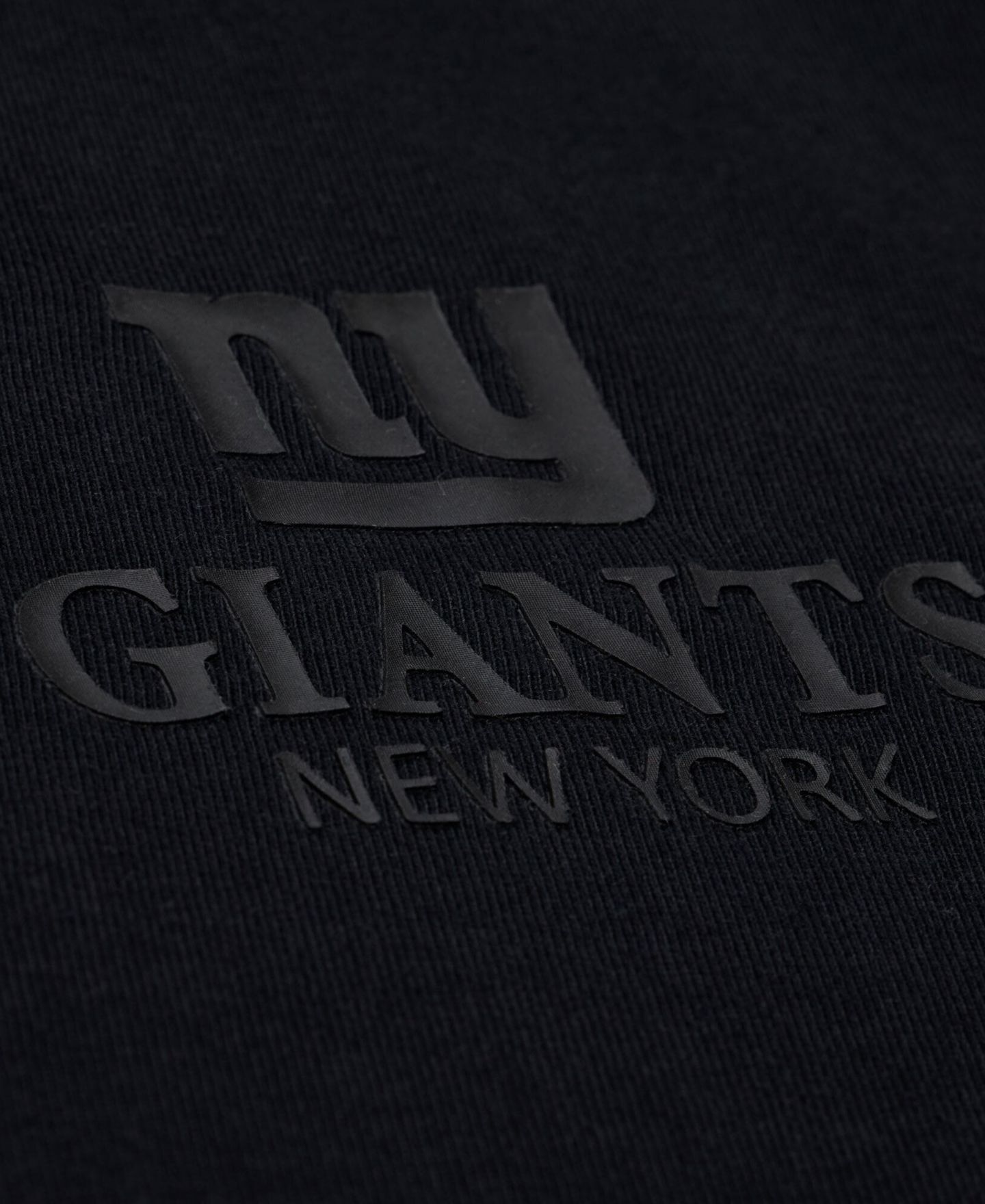 Мужская футболка Mitchell & Ness Mitchell Ness Black New York Giants Core Essentials Micro Logo — фото 3