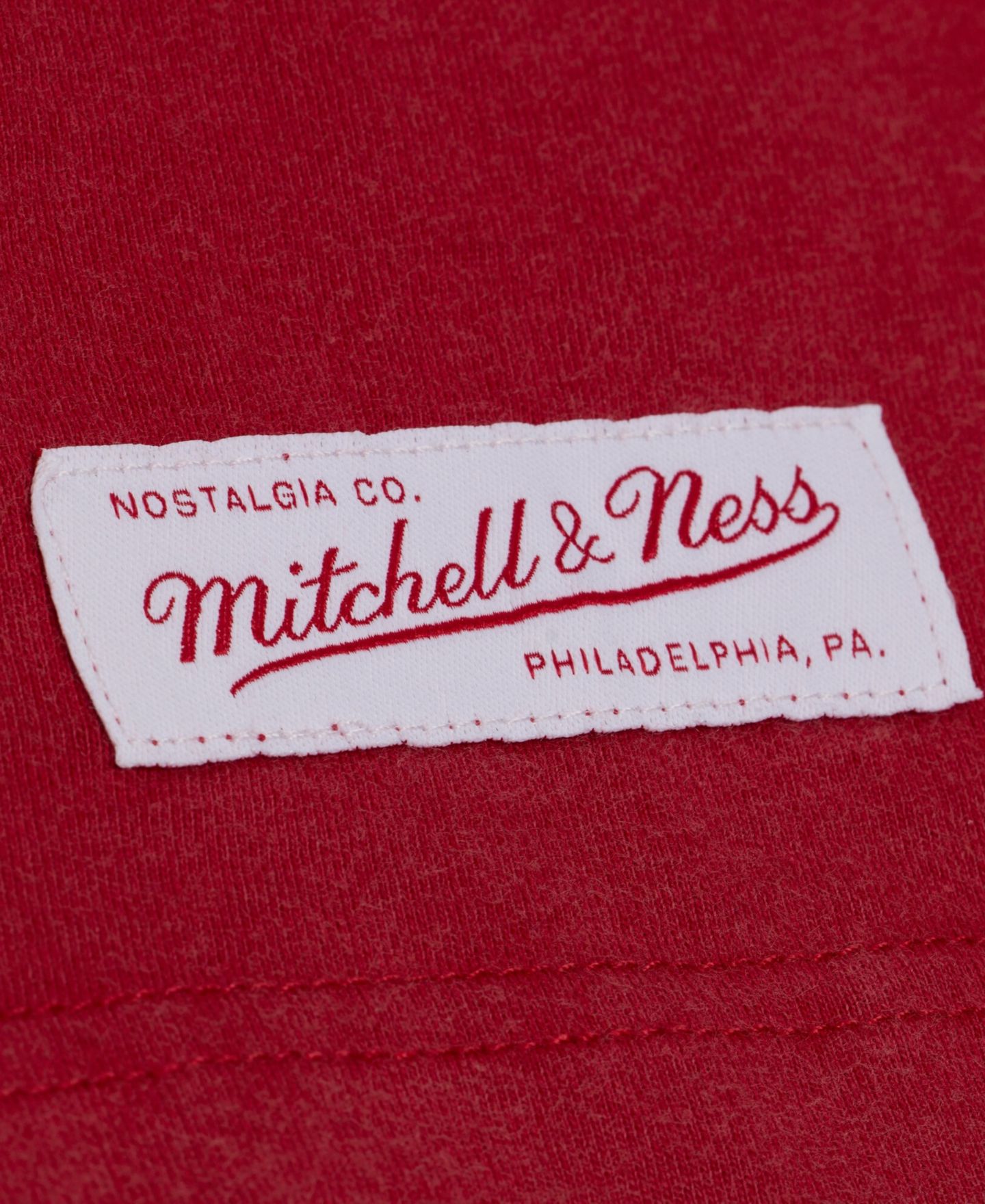 Мужская футболка Mitchell & Ness Mitchell Ness Scarlet San Francisco 49ers Core Essentials Street Graphic — фото 5
