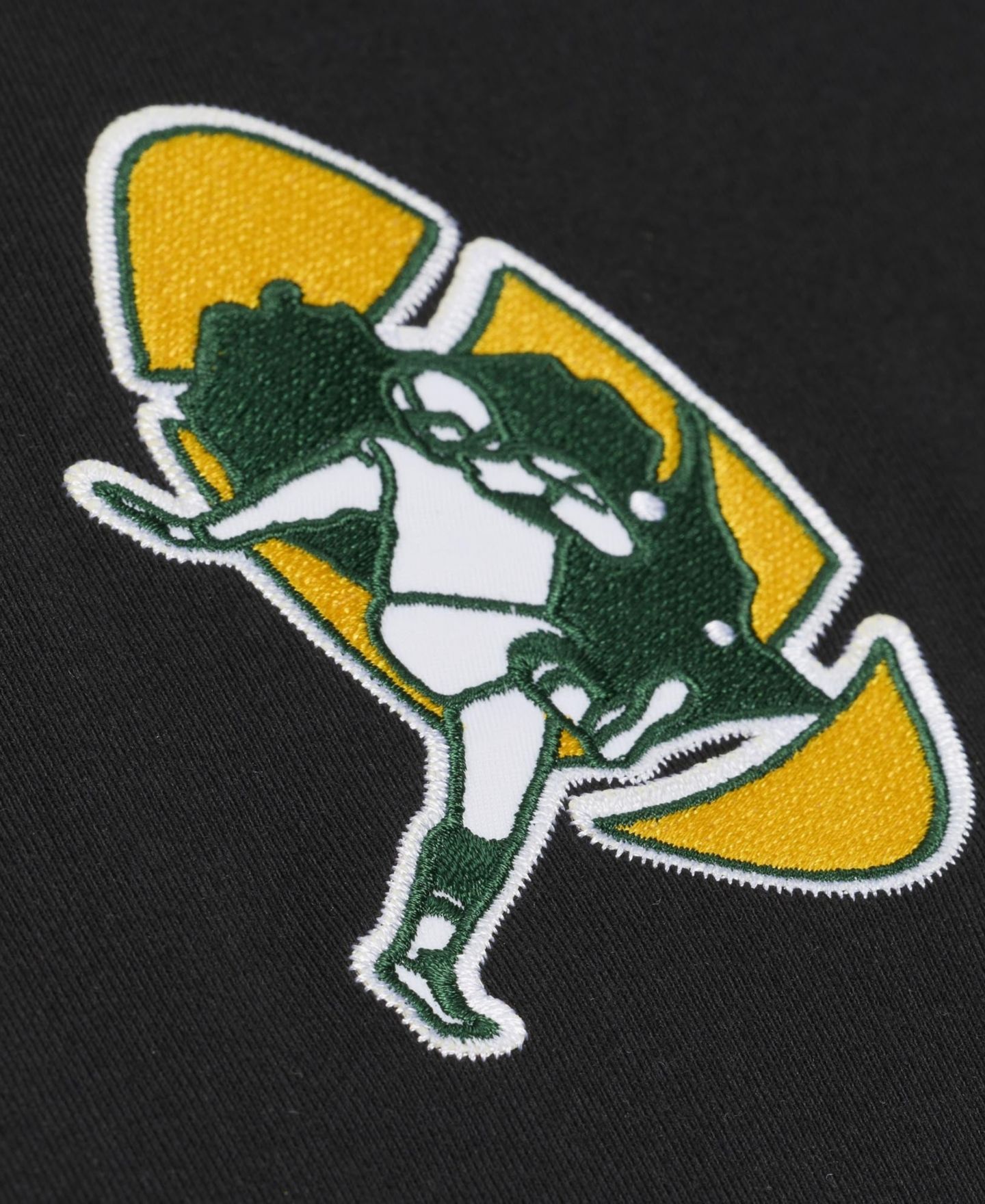 Мужская футболка Mitchell & Ness Reggie White Black Green Bay Packers Retired Solo Player — фото 3