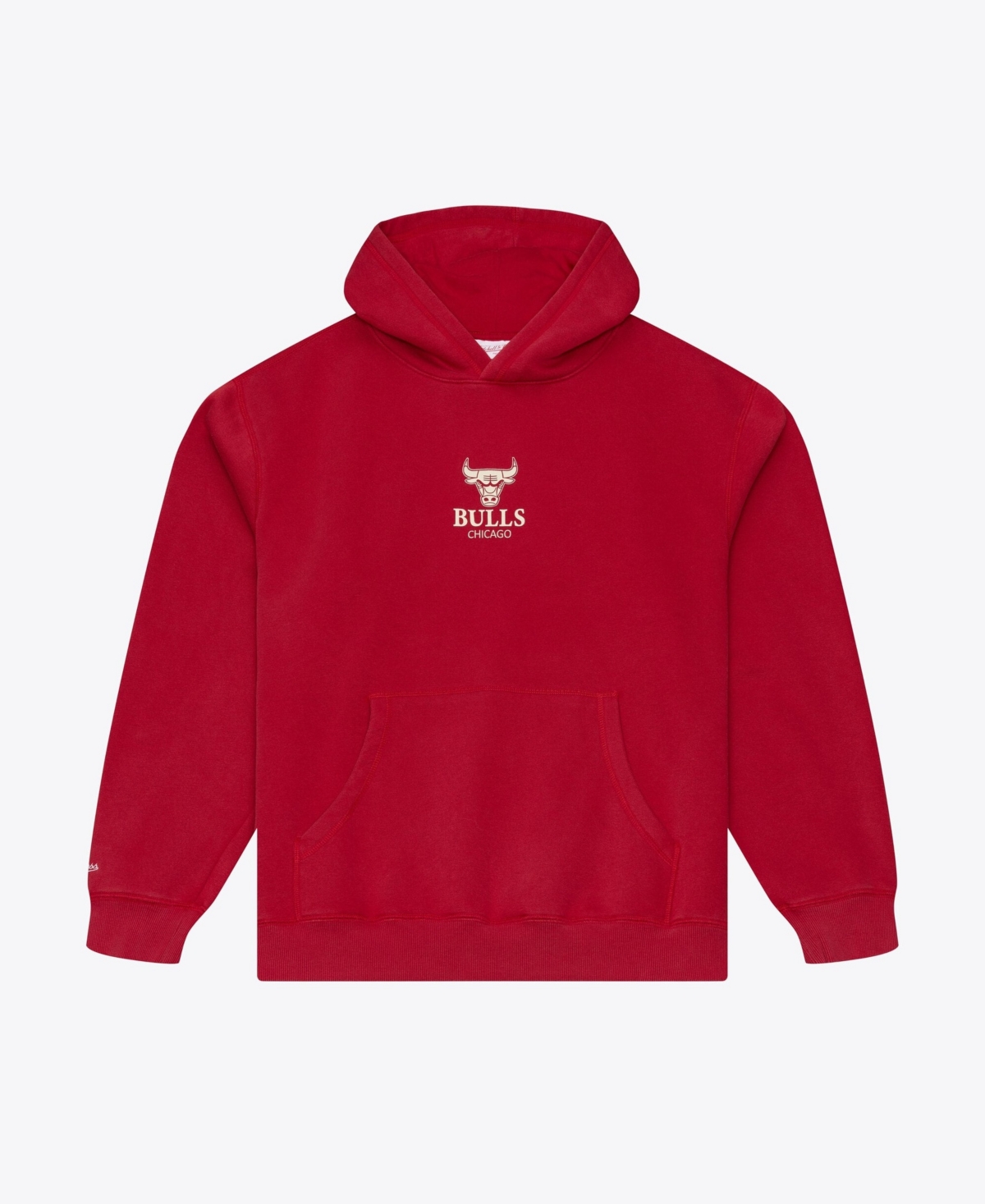 Mitchell & Ness Men's Mitchell Ness Red Chicago Bulls Core Fleece Hoodie - Red