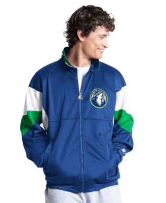 Men's Navy Minnesota Timberwolves Legacy Full-Zip Track Jacket