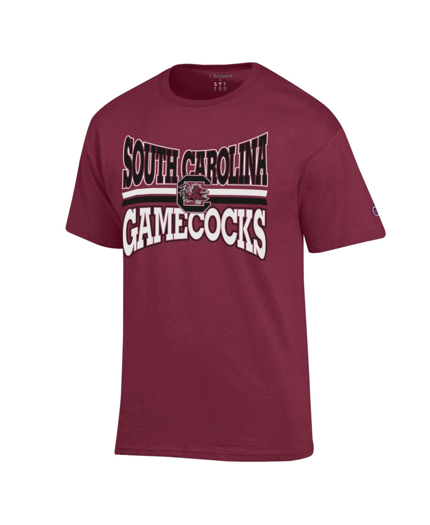 Мужская футболка Champion Garnet South Carolina Gamecocks Team Zoom — фото 2