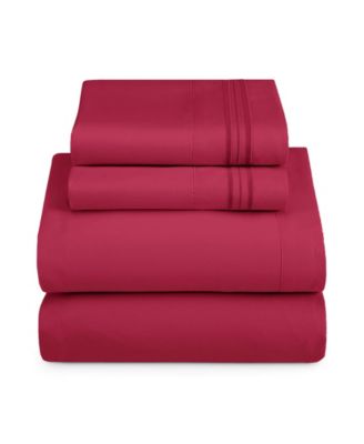 1800 Series Extra Deep Pocket 4-Piece Sheet  Set, King