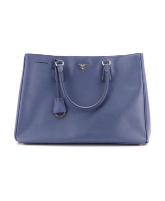Large Lux Open Tote Saffiano Leather