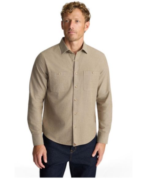 Мужская рубашка UNTUCKit Regular Fit Flannel Hemsworth, цвет: Тёмный коричневый