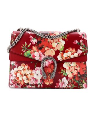 Medium Dionysus Bag Blooms Print Leather