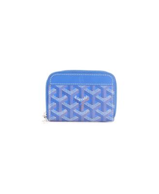 PM Matignon Zip Wallet Coated Canvas with Leather