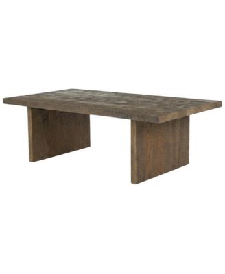 Mango Rattan Coffee Table with Lightweight Frame