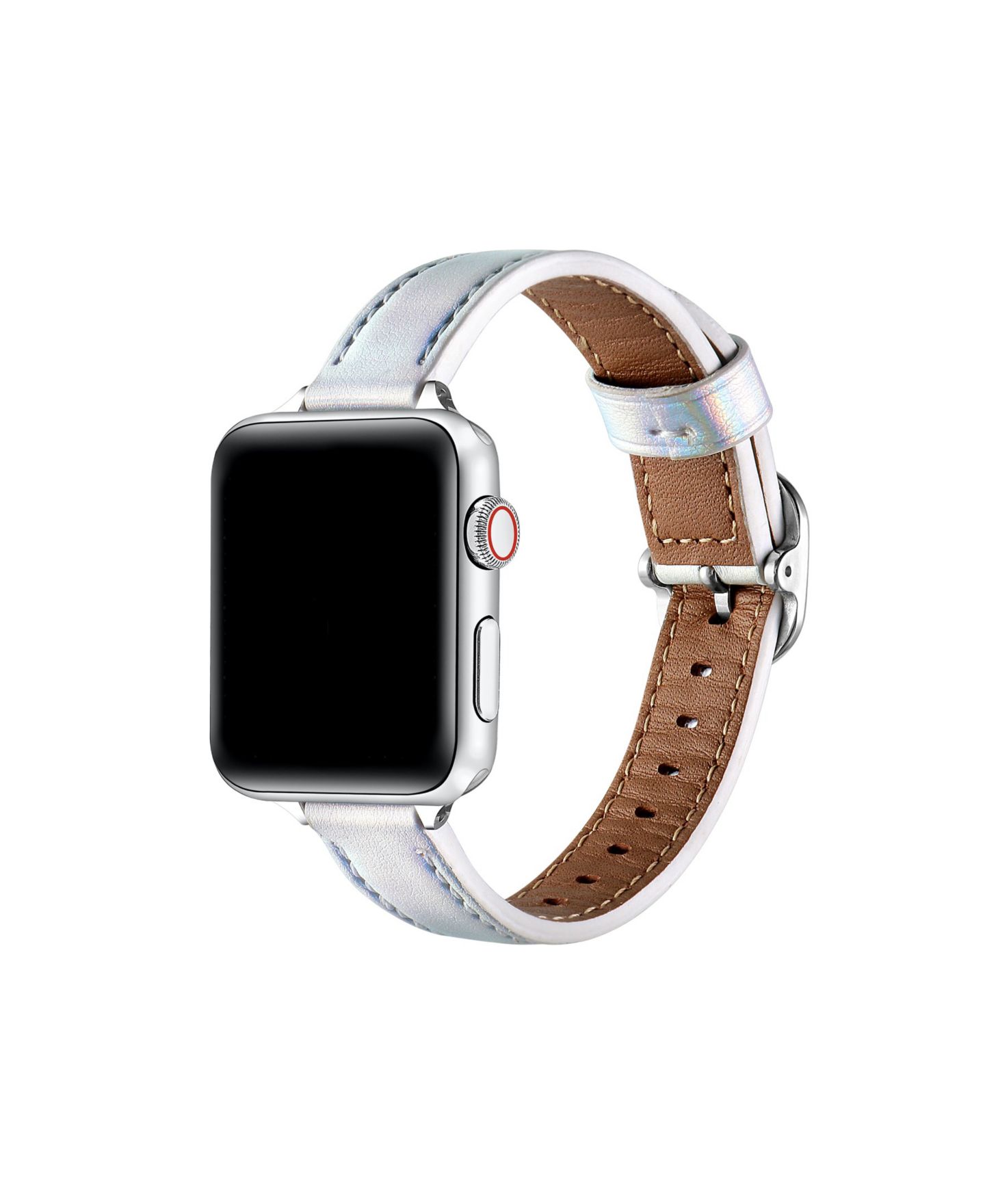 Ремешок для часов Posh Tech Carmen Skinny Metallic Leather Band for Apple Watch — фото 1