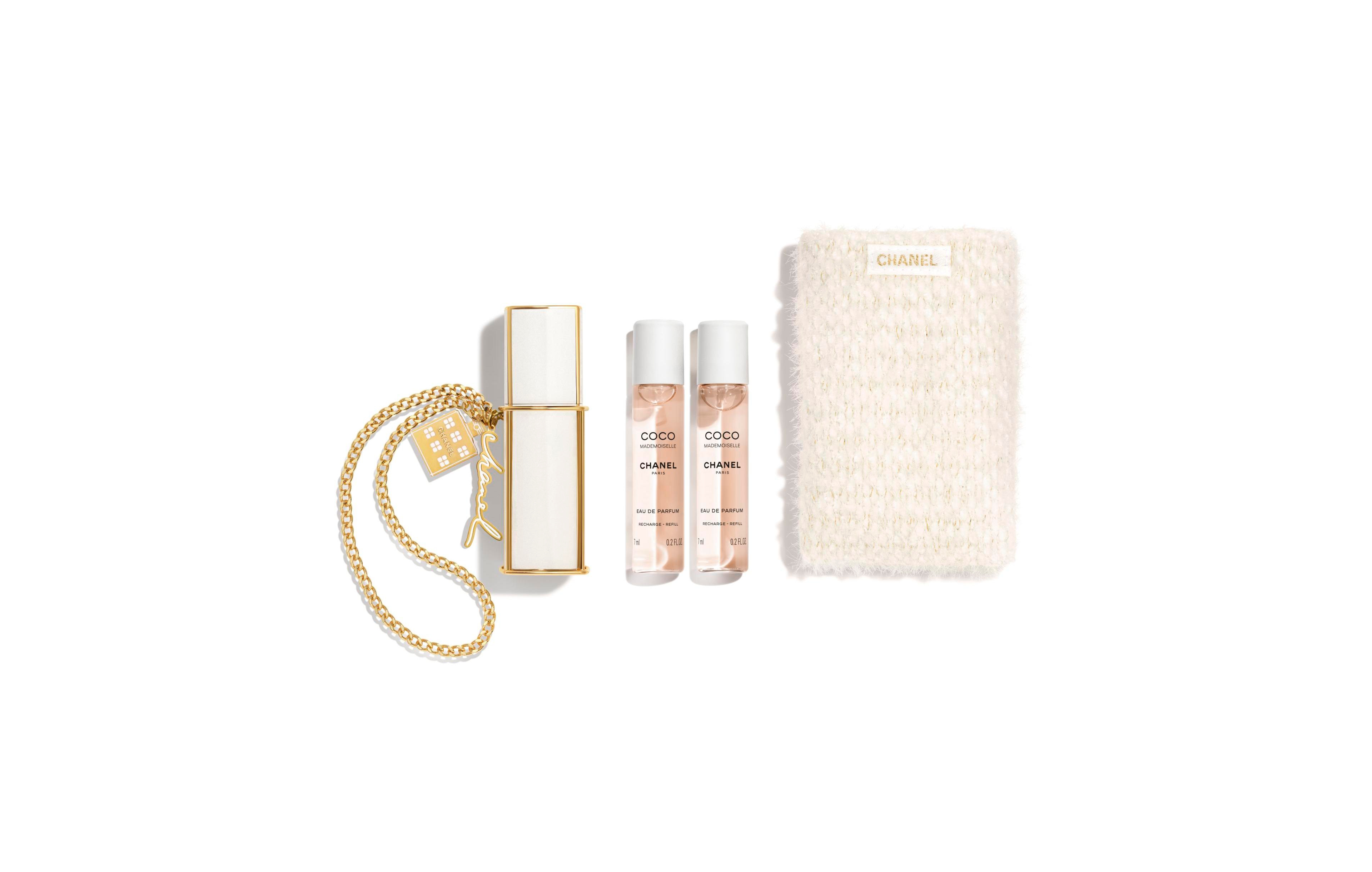 CHANEL 3-Piece Coco Mademoiselle Eau de Parfum Purse Spray Set