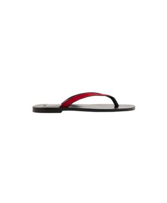 Women's Leather Straps Round-Toe Sandals