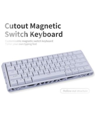 NC61 61-Key Magnetic-Switch Hot-Swappable Keyboard for Windows, macOS, Linux, and Chrome OS