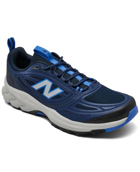 Мужские кроссовки New Balance 410 V9 Trail Running, цвет: Чёрный / Тёмно-синий