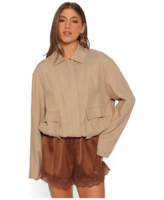 Women's Julie Bubble-Hemline Long-Sleeve Jacket