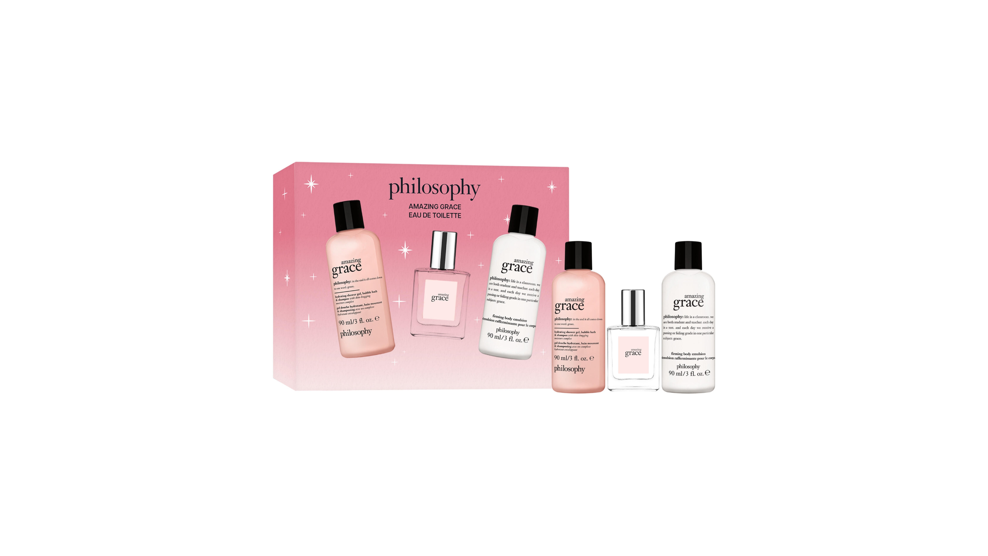 philosophy 3-Piece Mini Amazing Grace Eau de Toilette Gift Set