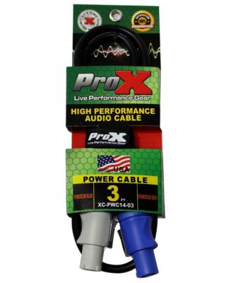 ProX XC-PWC14-03 14 AWG PowerCon Power Cable, 3 ft. - Macy's