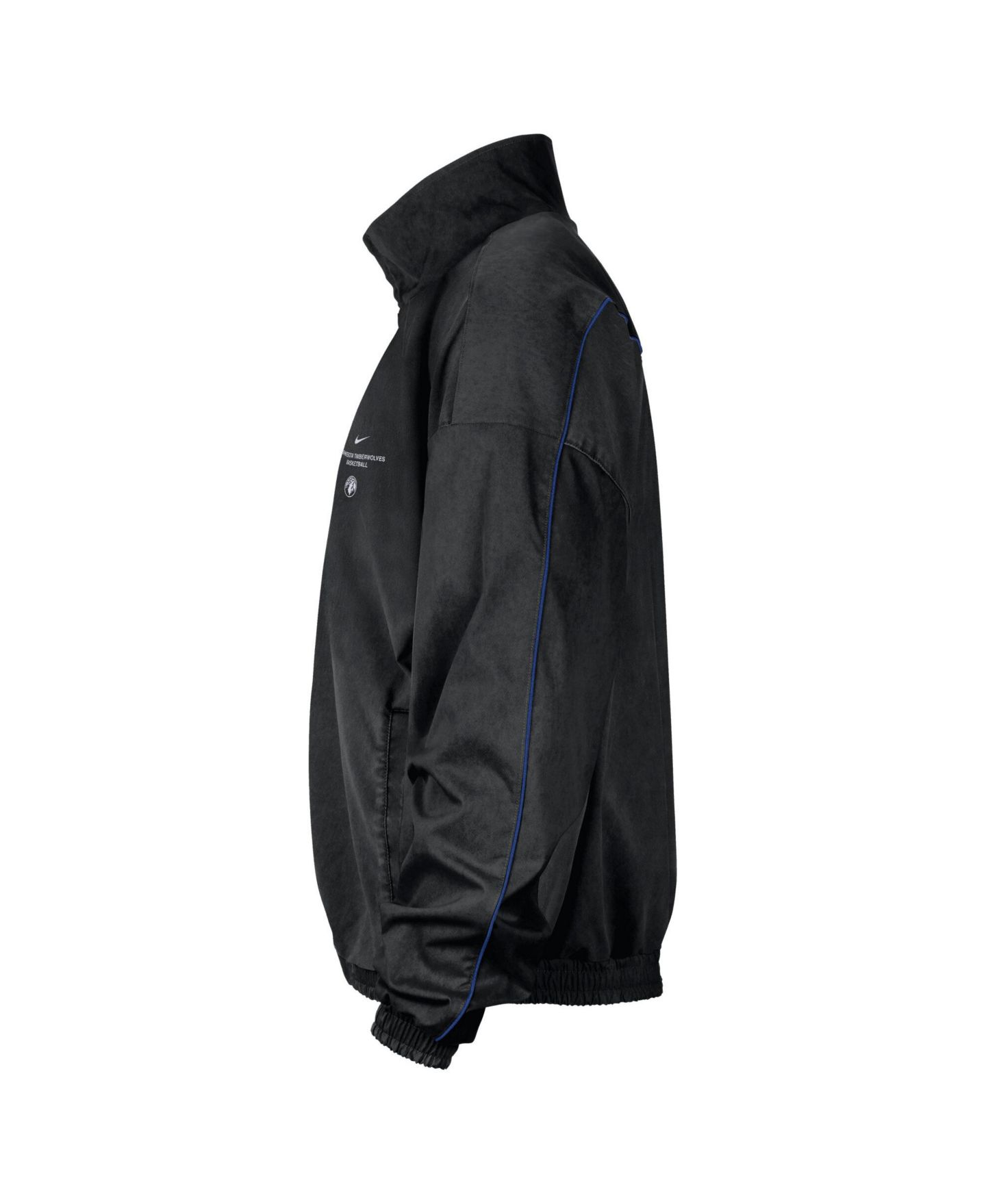 Мужская куртка Nike Black, Blue Minnesota Timberwolves 2026 Game Theater Calm On Court Anthem — фото 3